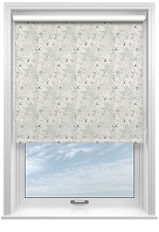 Peruvian Parrots, Cobalt - Roller Blind